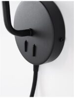 Aplica Nova Luce Sage, negru mat, 12+3 W, cod 9129330 - imagine 6