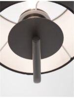 Aplica Nova Luce Sage, negru mat, 12+3 W, cod 9129330 - imagine 5