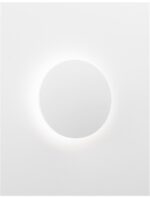 Aplica Nova Luce Astrid, LED 12W, alb satinat, cod 9130512