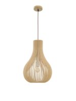 Pendul Nova Luce Soho, lemn stratificat, 1x12W, cod 9138061