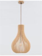 Pendul Nova Luce Soho, lemn stratificat, 1x12W, cod 9138061 - imagine 10