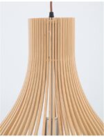 Pendul Nova Luce Soho, lemn stratificat, 1x12W, cod 9138061 - imagine 8