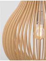 Pendul Nova Luce Soho, lemn stratificat, 1x12W, cod 9138061 - imagine 7