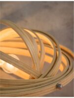 Pendul Nova Luce Asco, lemn stratificat, 1x12W, cod 9138062 - imagine 7