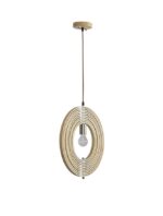Pendul Nova Luce Asco, lemn stratificat, 1x12W, cod 9138062 - imagine 17