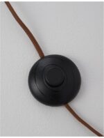 Lampadar Nova Luce Salino, lemn/textil alb, 1x12W, cod 9145071 - imagine 6