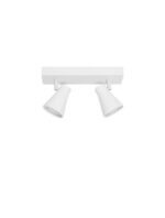 Plafoniera alba Nova Luce Dublin, 2x10 W, cod 9155811