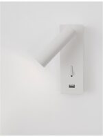 Aplica Nova Luce Fuse, alb satinat, cod 9170101 - imagine 9