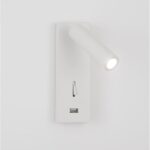 Aplica Nova Luce Fuse, alb satinat, cod 9170101