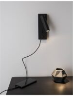 Aplica Nova Luce Fuse, negru satinat, cod 9170102 - imagine 10