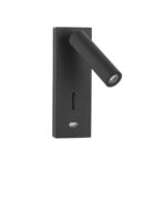 Aplica Nova Luce Fuse, negru satinat, cod 9170102 - imagine 9
