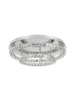 Plafoniera Nova Luce Quentin, crom/cristal k9, led 44 W, cod 9172519
