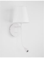 Aplica Nova Luce Nia, alb mat, 5+3 W, cod 9182371 - imagine 8
