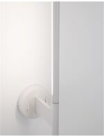 Aplica Nova Luce Handy, alb satinat, 6+3 W, cod 9182811 - imagine 5