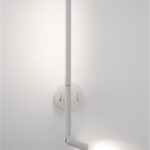 Aplica Nova Luce Handy, alb satinat, 6+3 W, cod 9182811