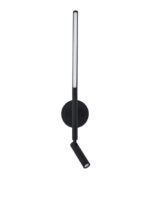 Aplica Nova Luce Handy, negru satinat, 6+3 W, cod 9182812 - imagine 11