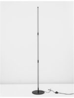 Lampadar Nova Luce Handy, negru satinat, 25 W, cod 9183251 - imagine 7