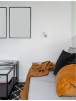 Aplica Nova Luce Wan, alb satinat, 1x35 W, cod 9184311 - imagine 5