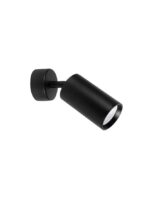 Aplica Nova Luce Wan, negru satinat, 1x35 W, cod 9184312
