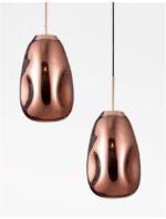 Pendul Nova Luce Lava, cupru lucios, 1x12 W, cod 9190391 - imagine 9