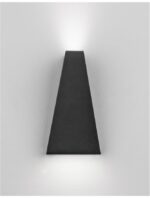 Aplica Nova Luce Miley, LED 6W, negru satinat, cod 9202262