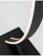 Lampadar negru Nova Luce Breton, led 40 W, cod 9348092 - imagine 8