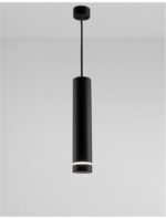 Pendul Nova Luce Esca, negru satinat, 1x10 W, cod 9387003 - imagine 10
