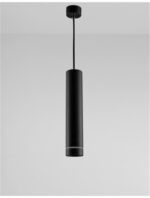 Pendul Nova Luce Esca, negru satinat, 1x10 W, cod 9387003 - imagine 9