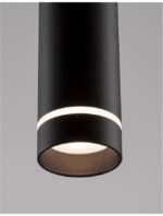Pendul Nova Luce Esca, negru satinat, 1x10 W, cod 9387003 - imagine 7