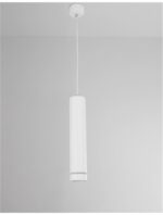 Pendul Nova Luce Esca, alb satinat, 1x10 W, cod 9387004 - imagine 13