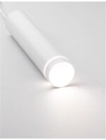 Pendul Nova Luce Esca, alb satinat, 1x10 W, cod 9387004 - imagine 9