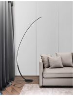 Lampadar negru Nova Luce Premium, led 30 W, cod 9396060 - imagine 11