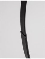 Lampadar negru Nova Luce Premium, led 30 W, cod 9396060 - imagine 6