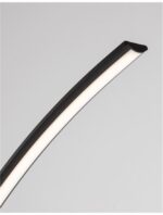 Lampadar negru Nova Luce Premium, led 30 W, cod 9396060 - imagine 5