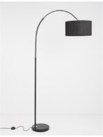 Lampadar negru Nova Luce Sama, 1x12 W, cod 9401652 - imagine 10