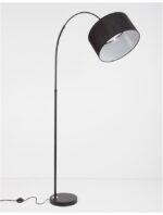 Lampadar negru Nova Luce Sama, 1x12 W, cod 9401652 - imagine 9