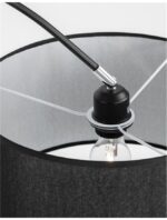 Lampadar negru Nova Luce Sama, 1x12 W, cod 9401652 - imagine 6