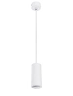 Pendul Nova Luce Aila, alb satinat, 1x10 W, cod 9419421