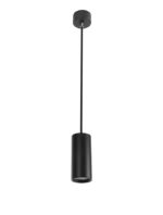 Pendul Nova Luce Aila, negru satinat, 1x10 W, cod 9419422