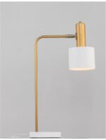 Lampa de masa alba Nova Luce Paz, 1x12 W, cod 9426651 - imagine 9