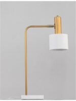 Lampa de masa alba Nova Luce Paz, 1x12 W, cod 9426651 - imagine 8
