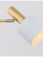 Lampa de masa alba Nova Luce Paz, 1x12 W, cod 9426651 - imagine 6