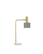 Lampa de masa verde mint Nova Luce Paz, 1x12 W, cod 9426652