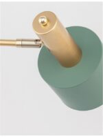 Lampa de masa verde mint Nova Luce Paz, 1x12 W, cod 9426652 - imagine 6