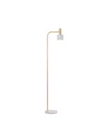 Lampadar alb Nova Luce Paz, 1x40 W, cod 9426653