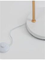 Lampadar alb Nova Luce Paz, 1x40 W, cod 9426653 - imagine 5