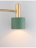 Lampadar verde mint Nova Luce Paz, 1x40 W, cod 9426654 - imagine 8