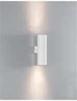Aplica Nova Luce Nosa, LED  2 x 10W, alb satinat, cod 9450881 - imagine 9