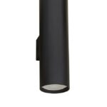Aplica Nova Luce Nosa, LED  2 x 10W, negru satinat, cod 9450882