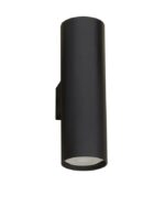 Aplica Nova Luce Nosa, LED  2 x 10W, negru satinat, cod 9450882